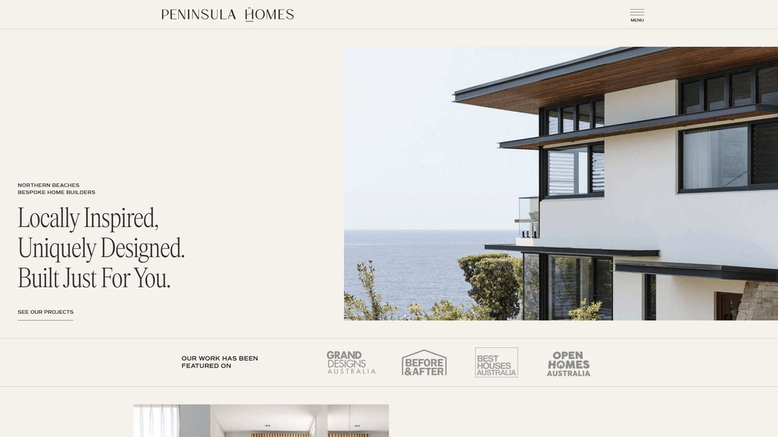 Peninsula Homes project showcase